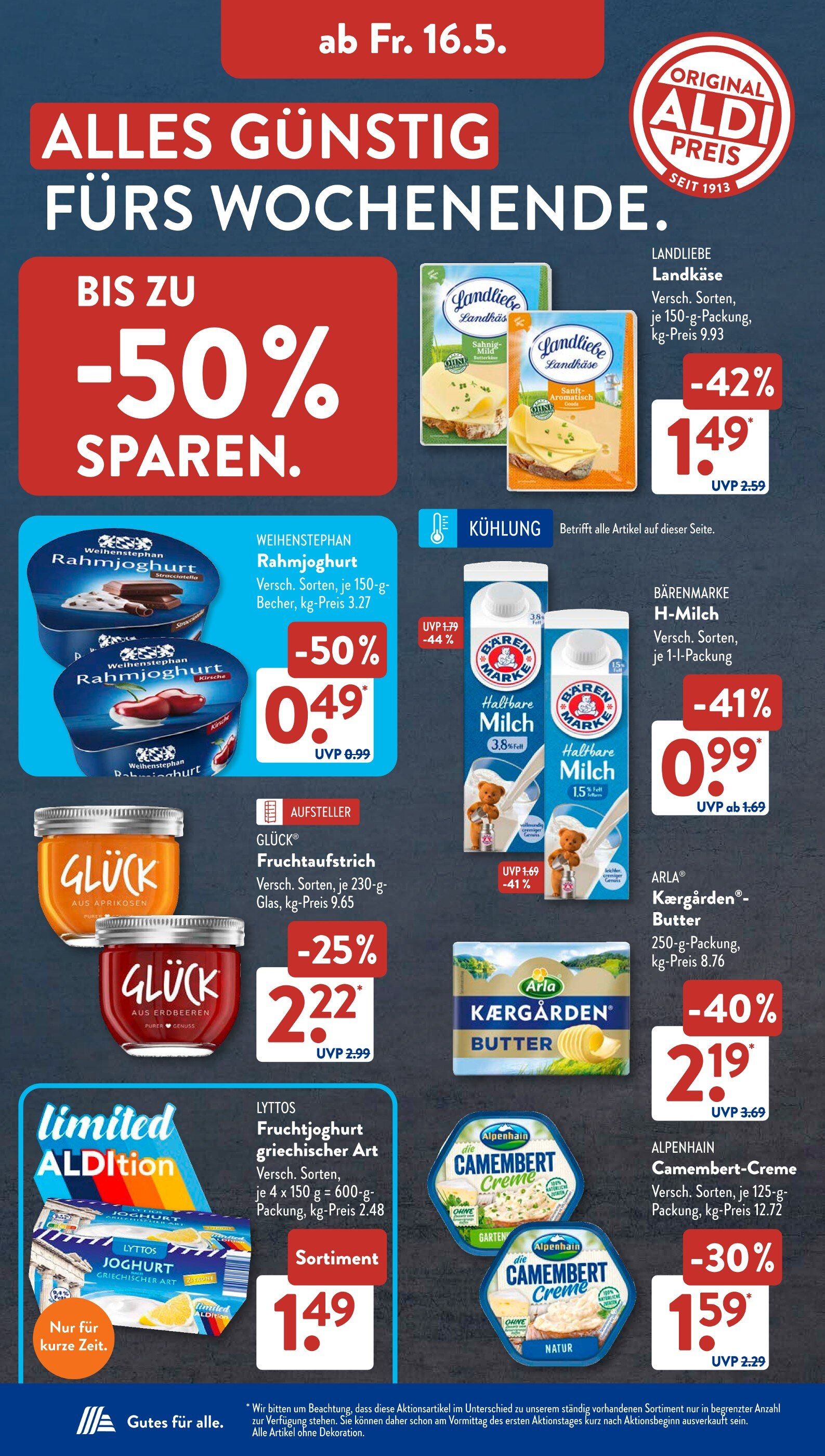 Rabatte in Aldi