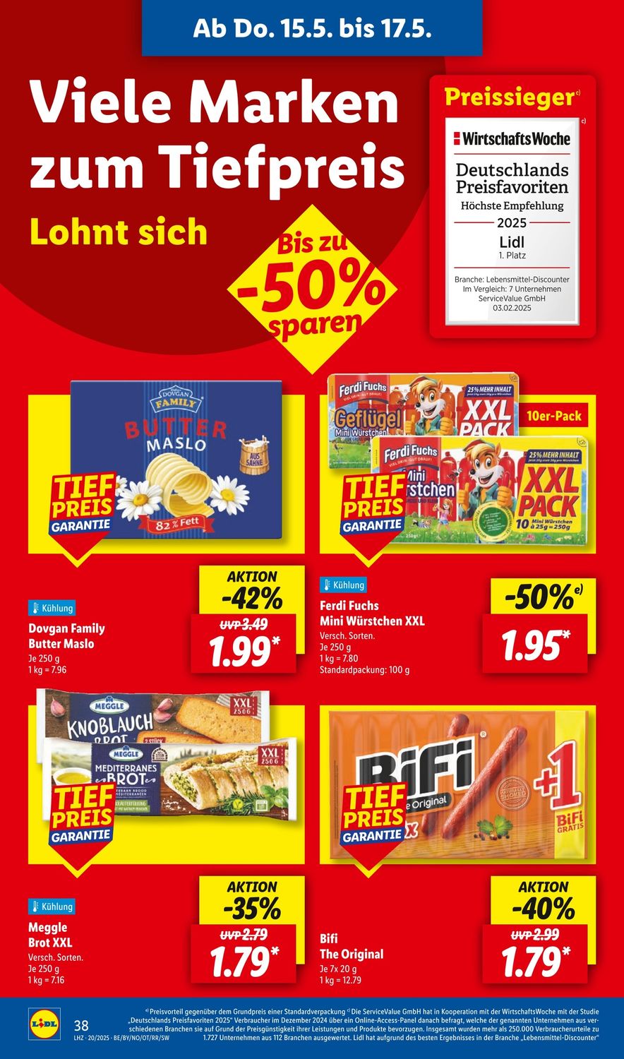 Rabatte in Lidl