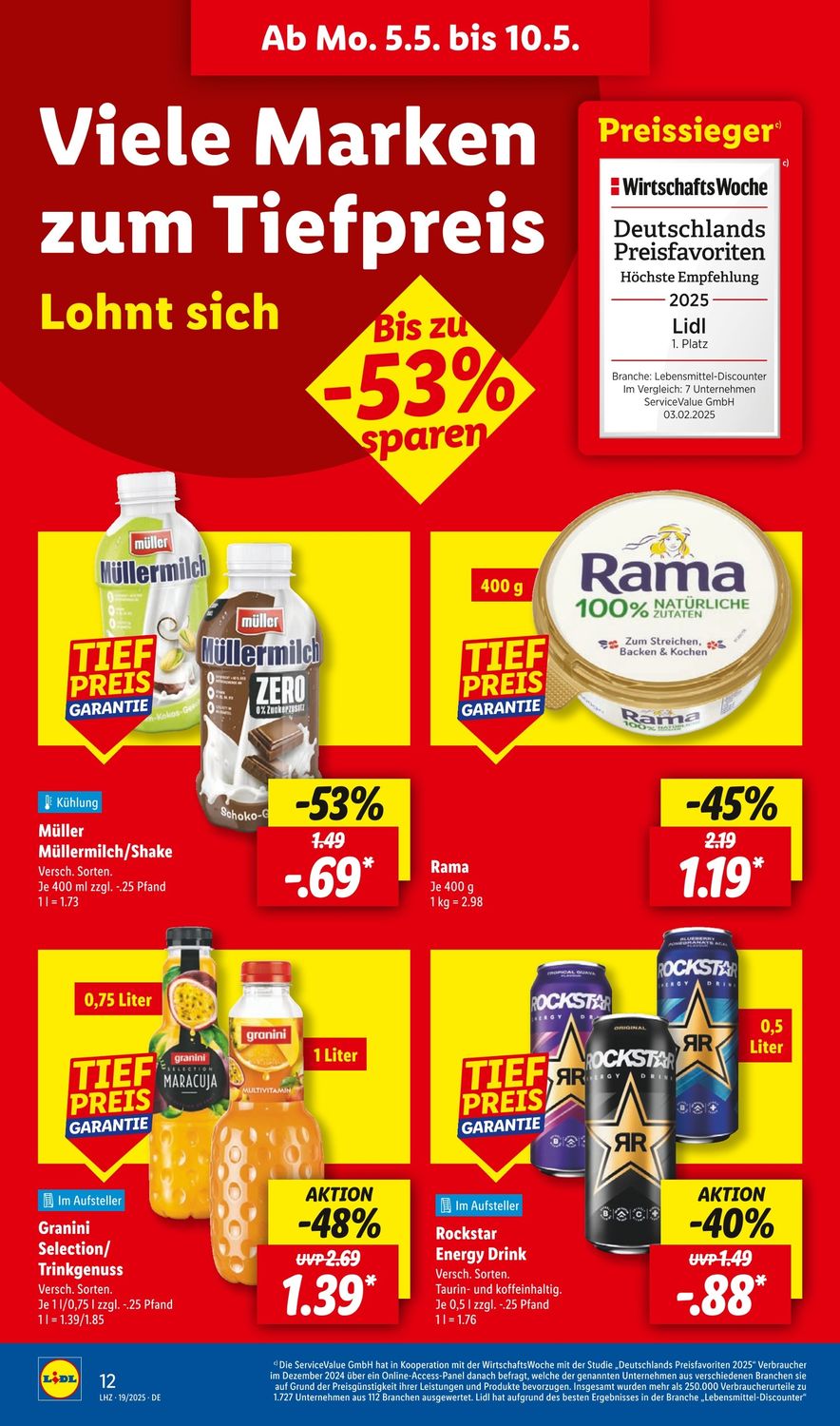Rabatte in Lidl