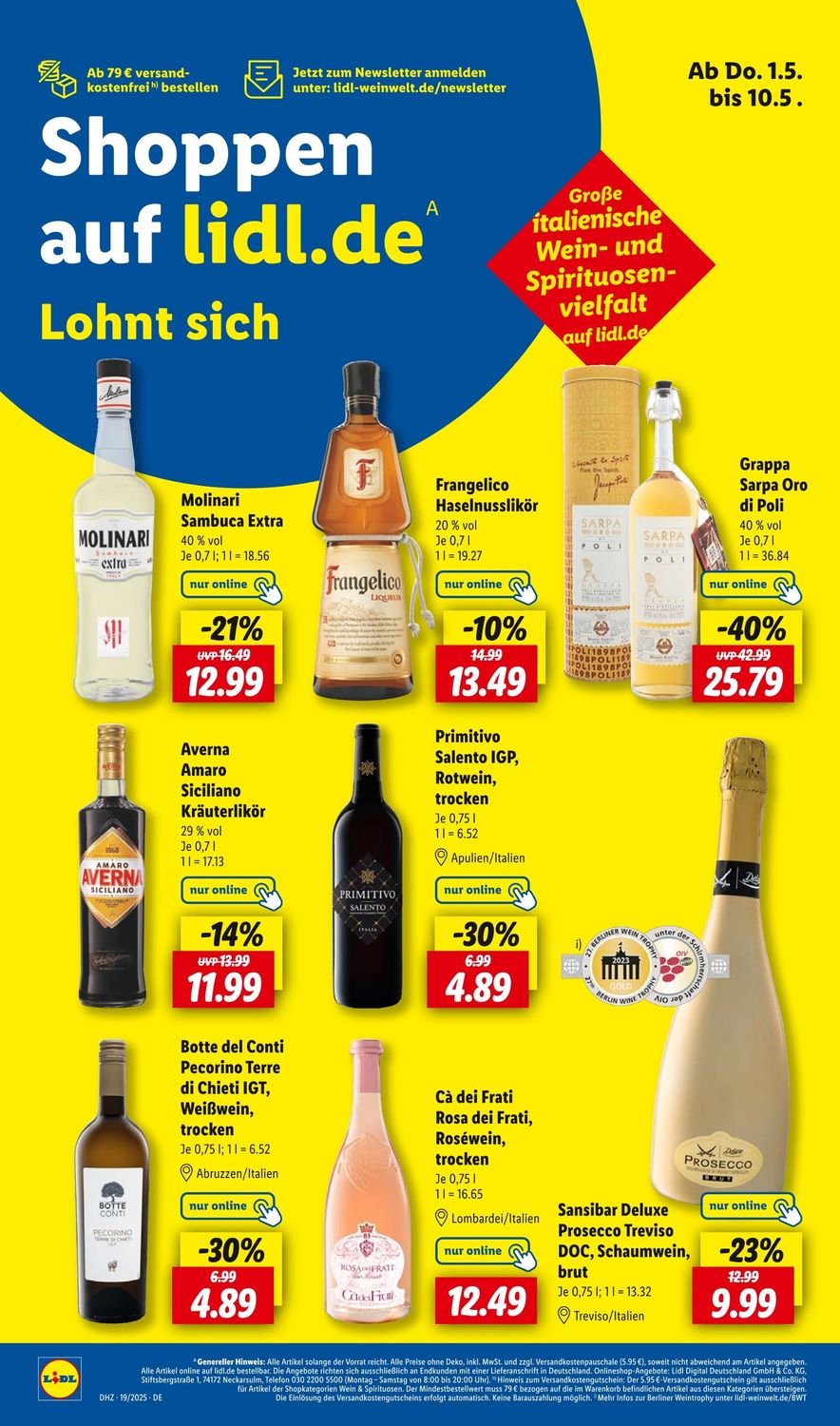 Rabatte in Lidl