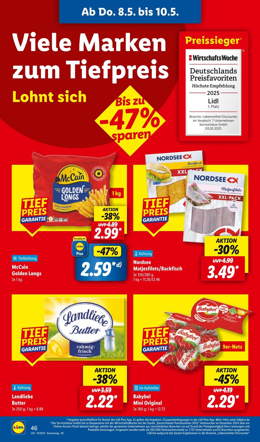 Rabatte in Lidl