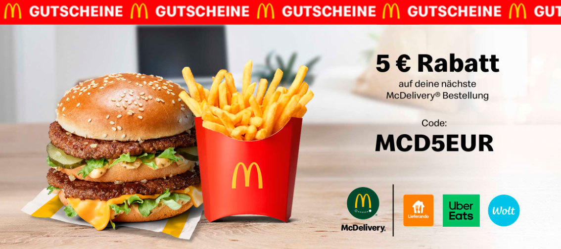 Rabatte in McDonald's in Deutschland